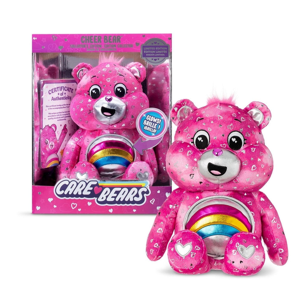 Care Bears Collector Edition Cheer Bear, Collector Edition Cheer Pink Cute Toy